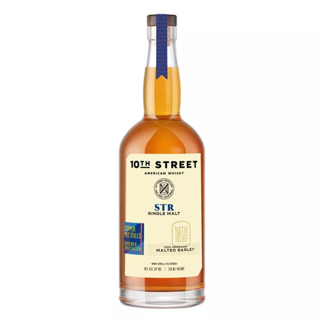 10th Street Distillery STR Single Malt Whiskey