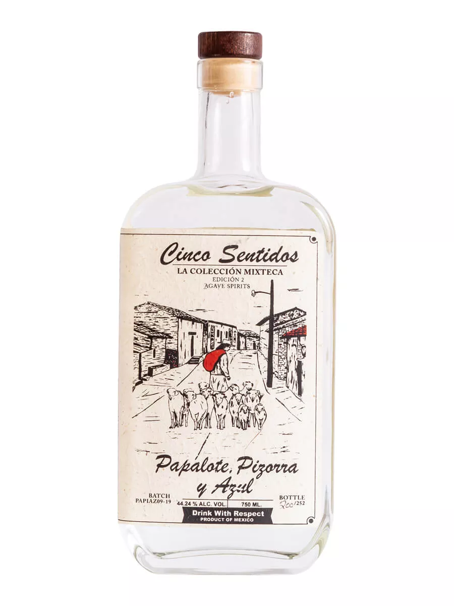 5 Sentidos Papalote Pizorra Azul Agave Spirit 750ml