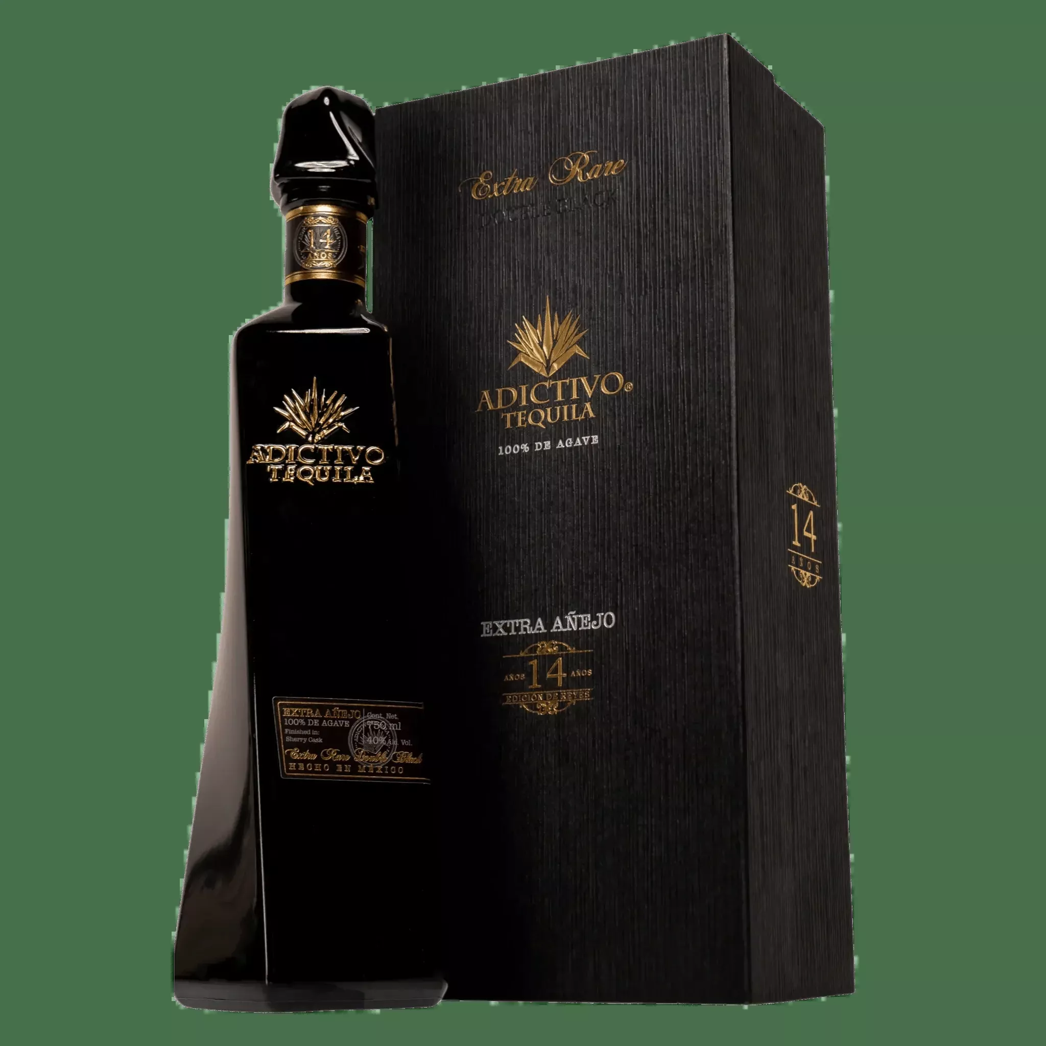 Adictivo Extra Añejo 14 Year Double Black Tequila 750ml