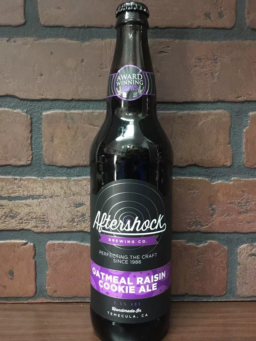 Aftershock Oatmeal Raisin Cookie Ale 22oz