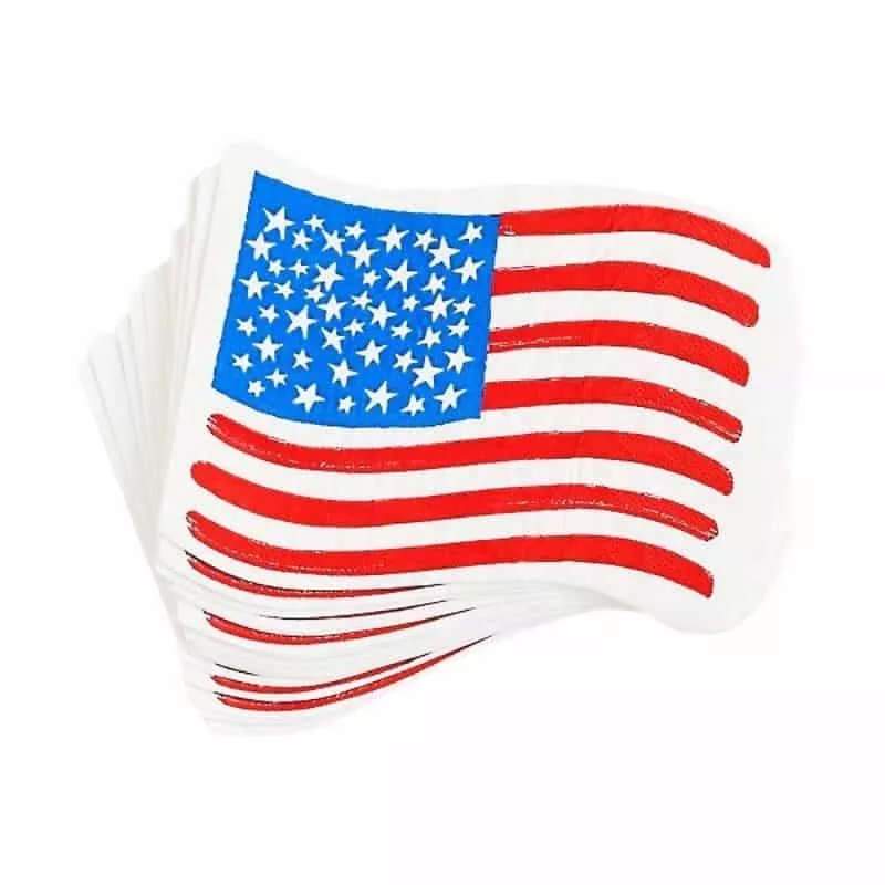 AMERICAN FLAG NAPKINS