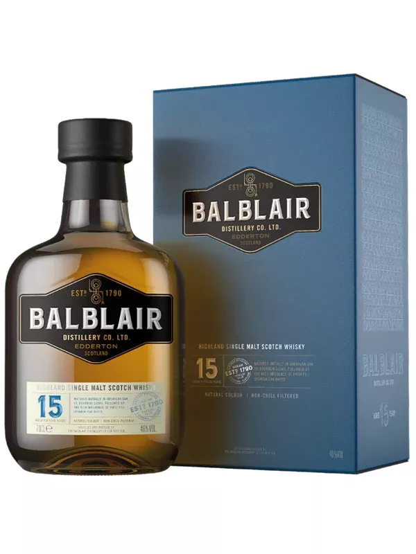 Balblair 15 Year Old Scotch Whisky