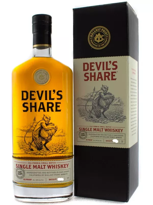 Ballast Point Devil's Share Single Malt Whiskey