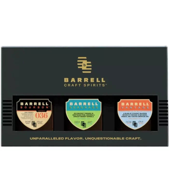 Barrell Craft Spirits Whiskey 3-Pack Gift Set