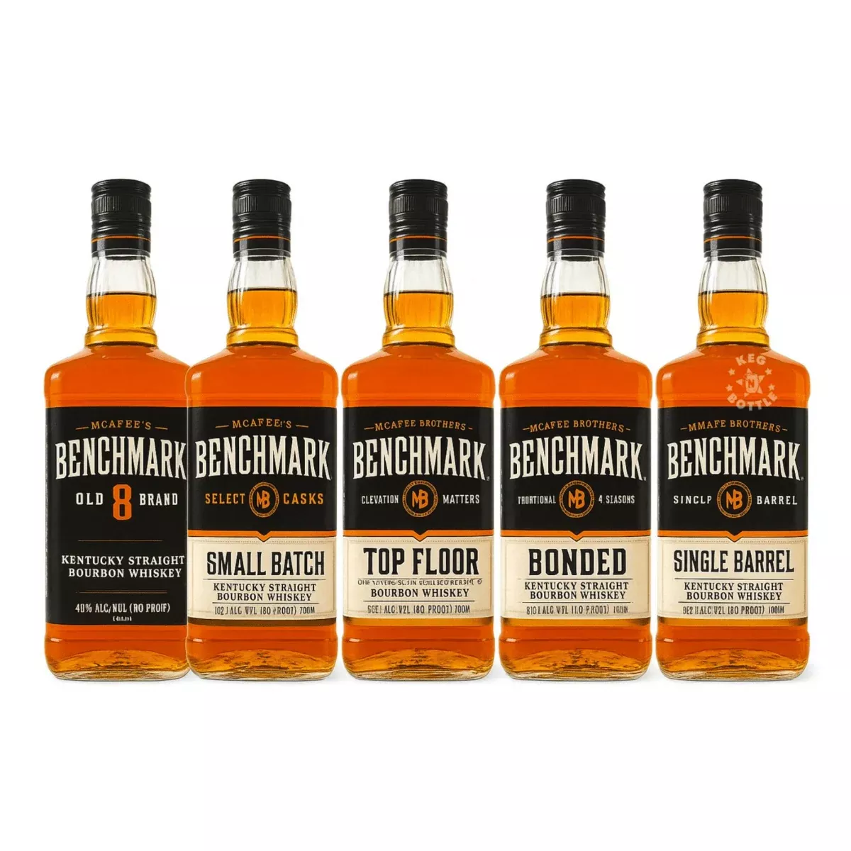 Benchmark Bourbon 5 Pack Bundle