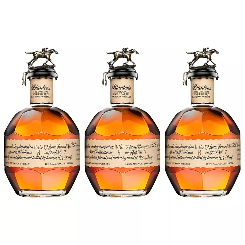 Blanton's Original Single Barrel Whiskey 3pk
