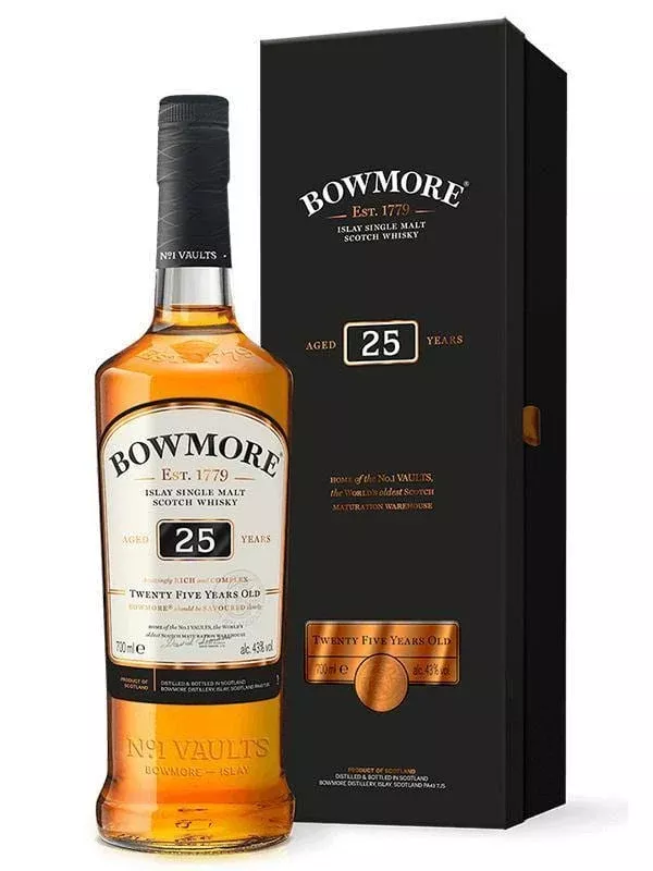 Bowmore 25 Year Old Scotch