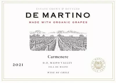 De Martino Carmenere Estate Maipo Valley 2022 750ML