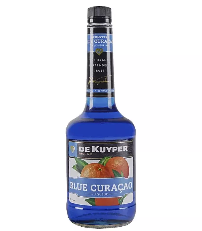 DeKuyper Blue Curacao Liqueur 750mL