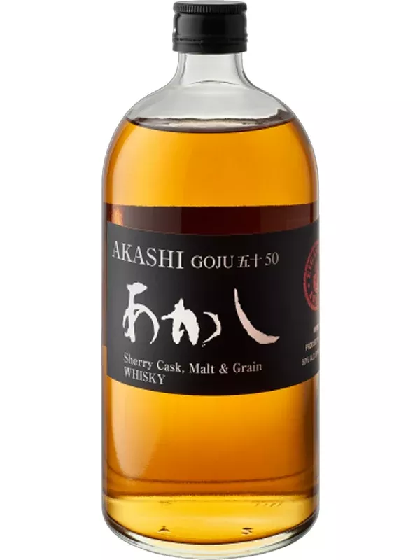 Eigashima Shuzo Akashi Goju 50 Sherry Cask Malt & Grain Japanese Whisky