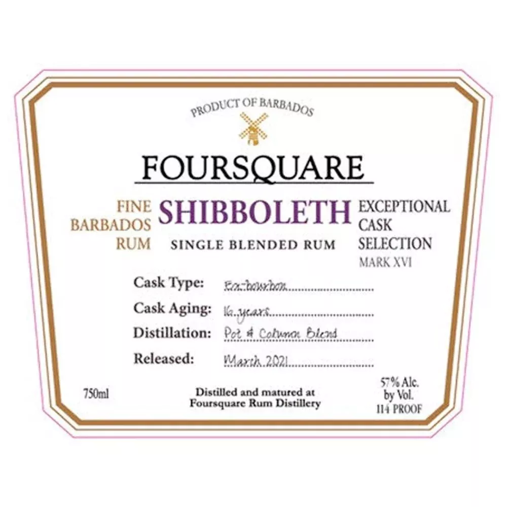 Foursquare Shibboleth 16 Year Old