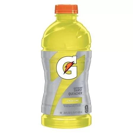 Gatorade Lemon Lime Thirst Quencher 28 Fluid Ounce Bottle