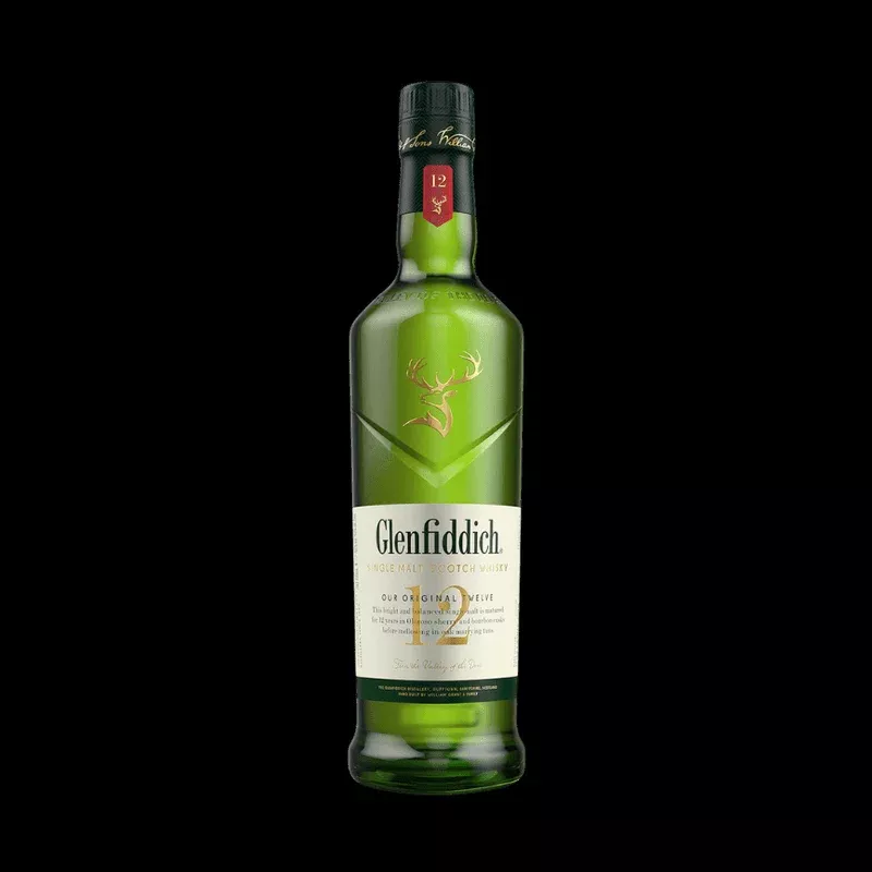 Glenfiddich 12 Year Old Single Malt Scotch Whisky (375ml)