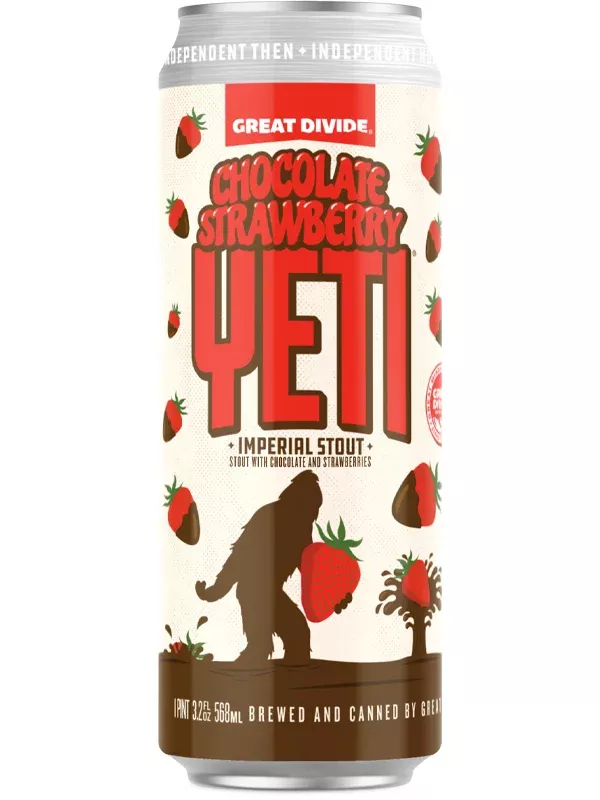 Great Divide Chocolate Strawberry Yeti Imperial Stout