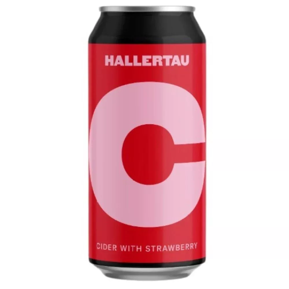 Hallertau Strawberry Cider 440mL