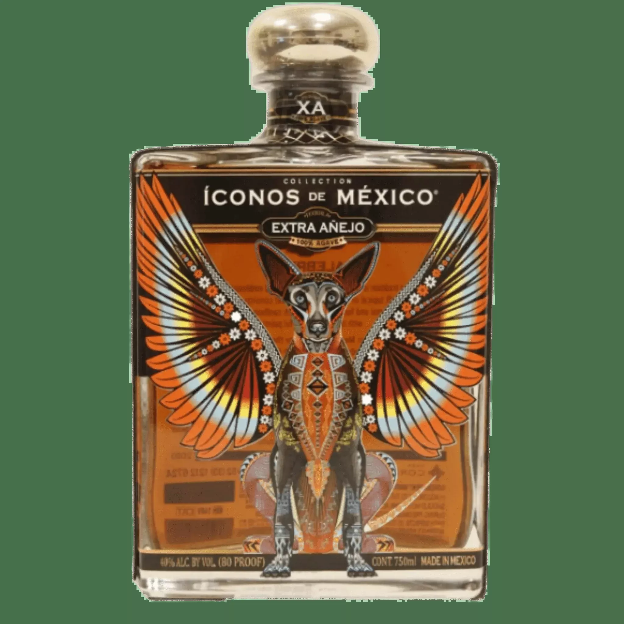 Iconos de Mexico Alebrijes Extra Anejo Tequila 750ml