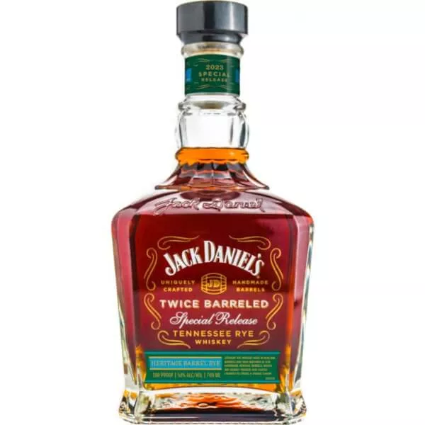 Jack Daniel's Twice Barreled Tennessee Rye 2023 Release