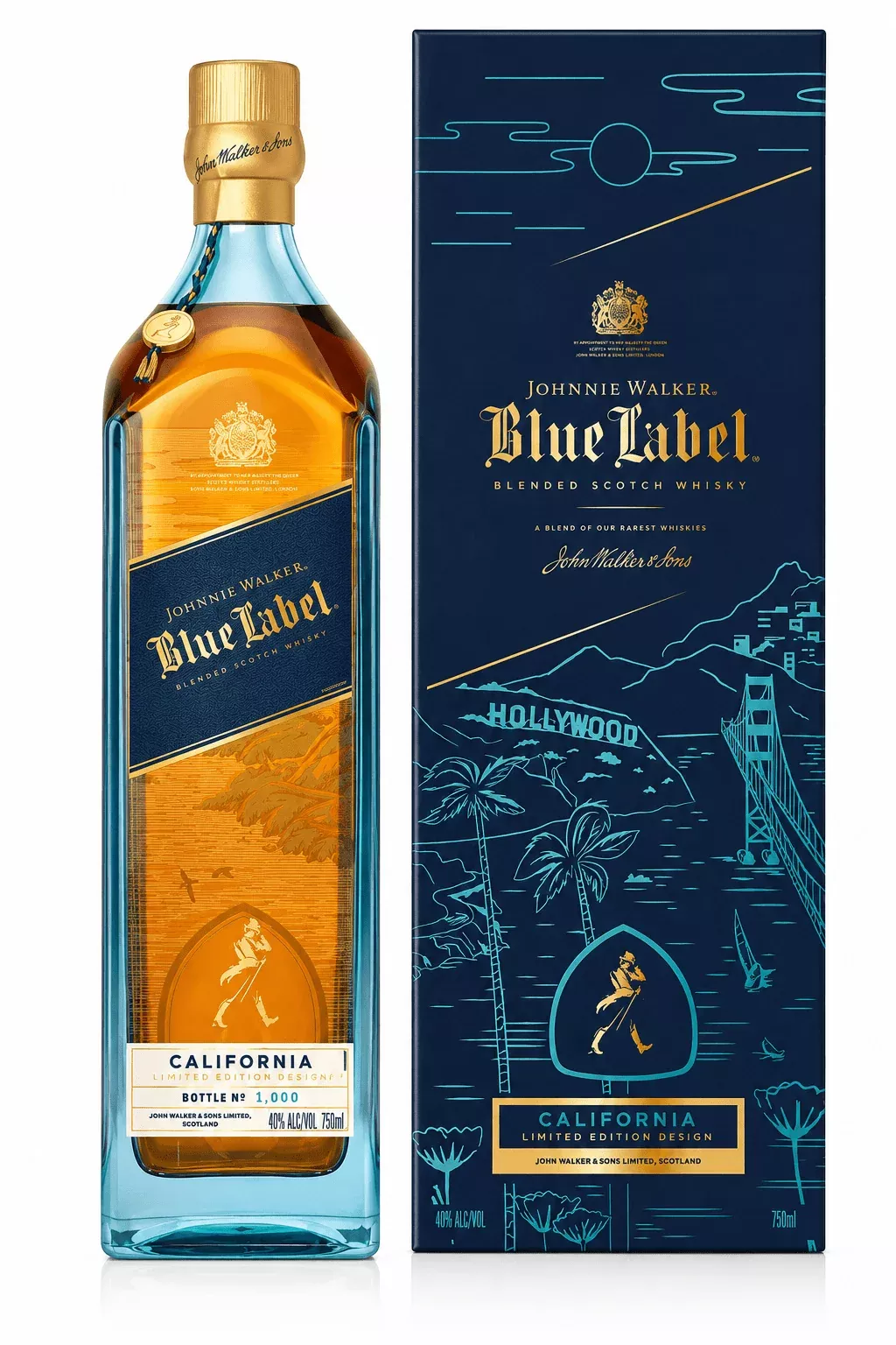 Johnnie Walker Blue Label California Limited Edition Design 2026