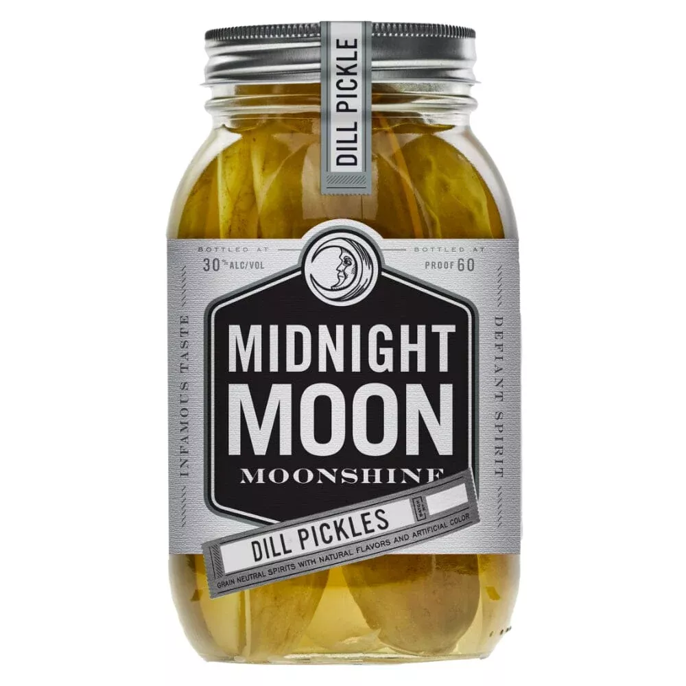 Midnight Moon Moonshine Dill Pickles
