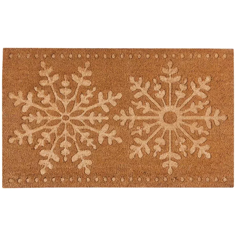Now Designs Good Tidings Snowflake Doormat