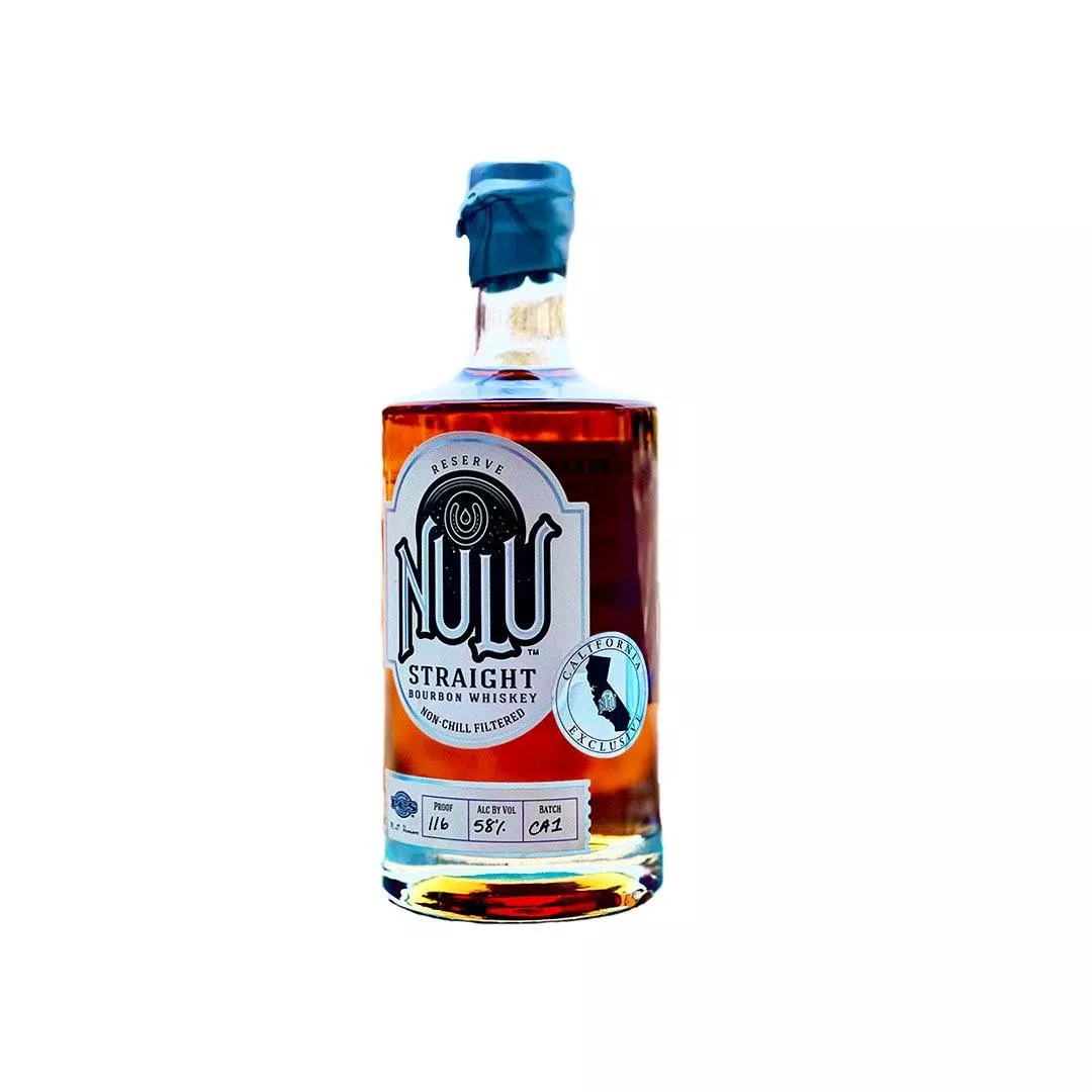 Nulu Straight Bourbon Whiskey Non Chill Filtered