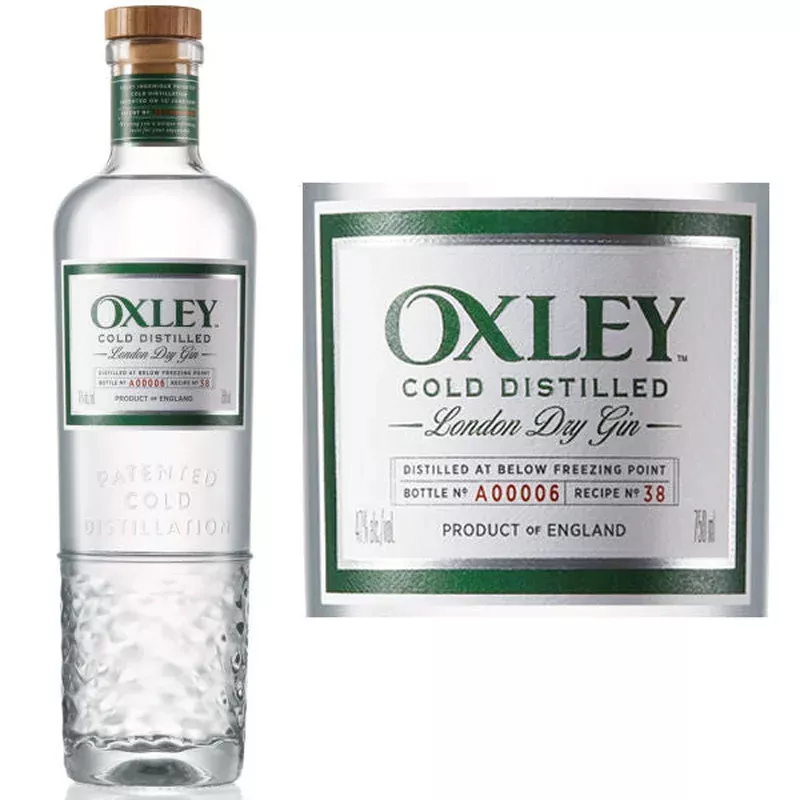 Oxley Cold Distilled London Dry Gin (750 ml)