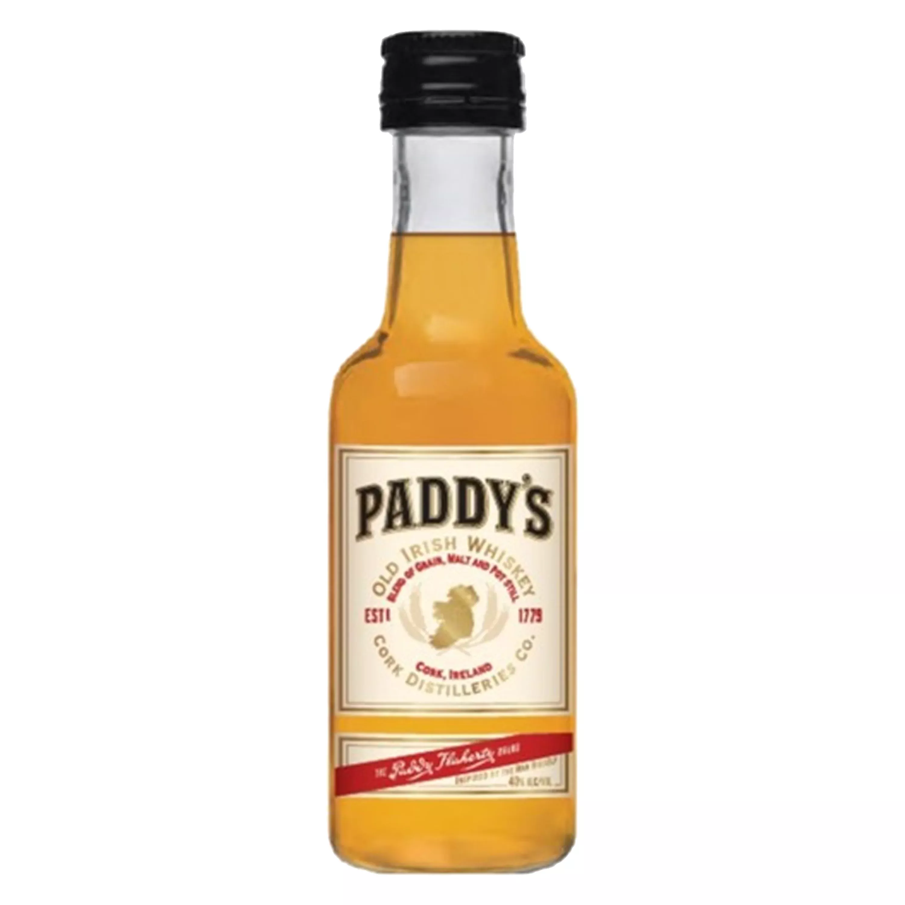 Paddy Blended Irish Whiskey 50ml 12 Pack