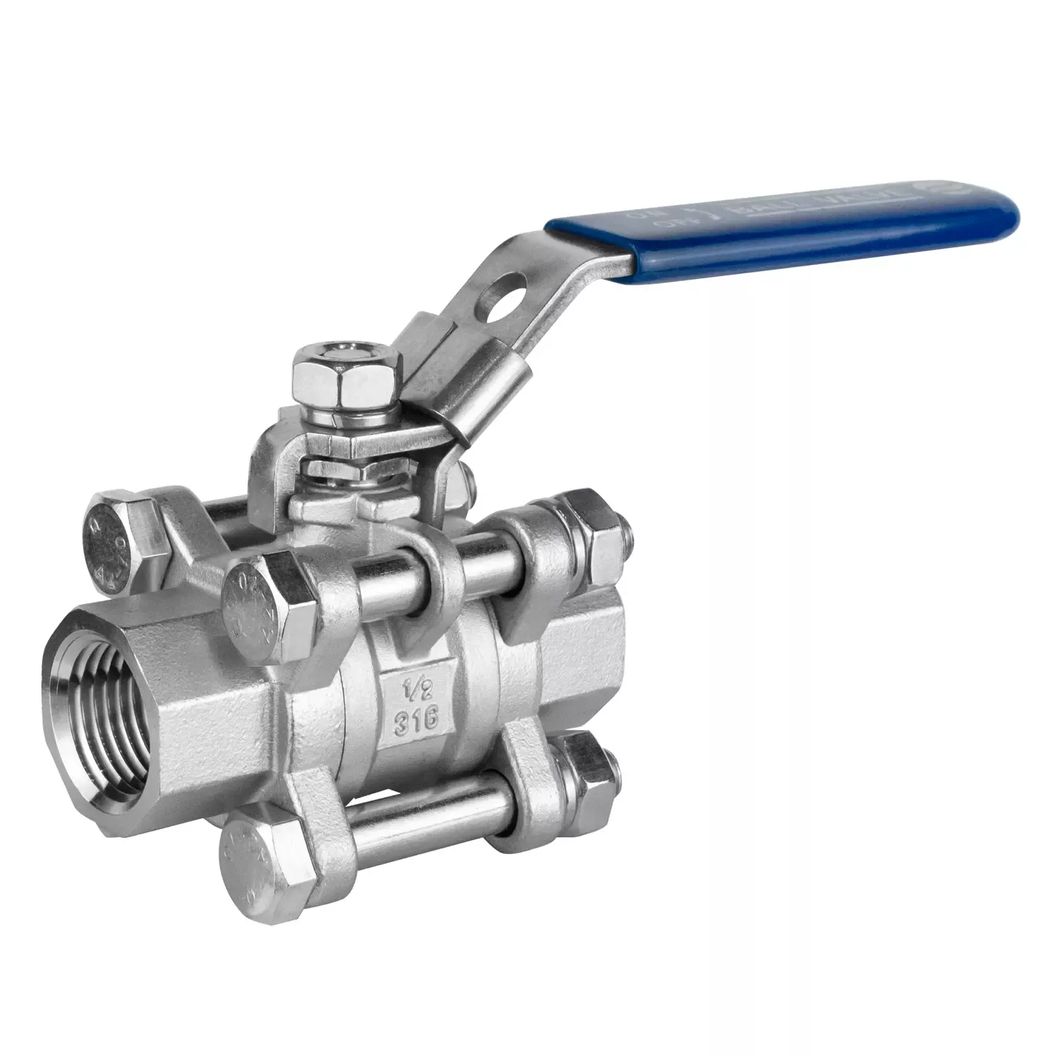 Pro Flow Dynamics 1/2" 3 Piece Ball Valve