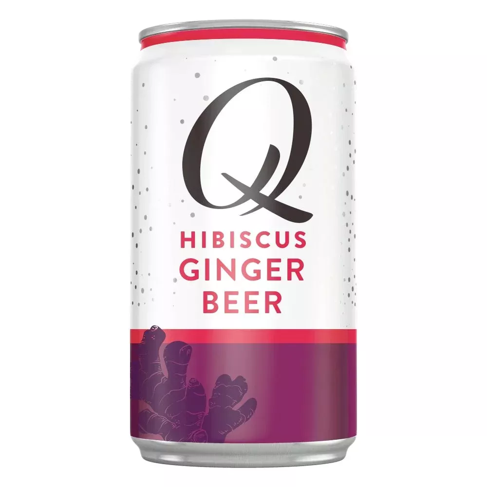 Q Hibiscus Ginger Beer by Joel McHale 4pk