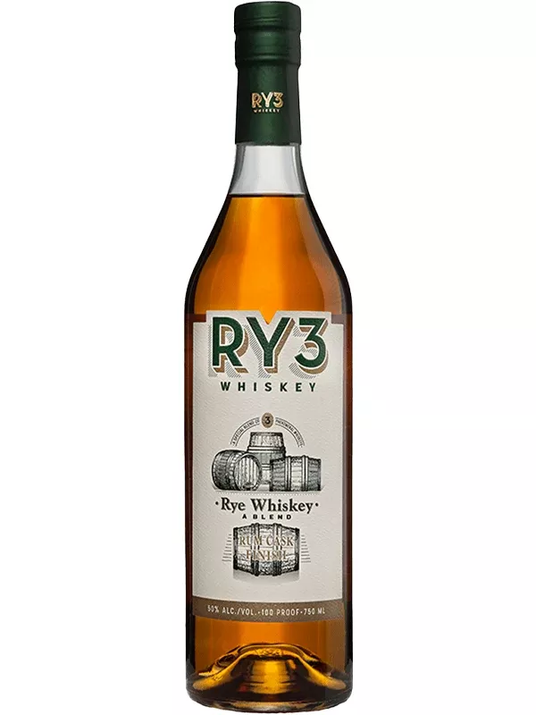 RY3 Rum Cask Finish Rye Whiskey