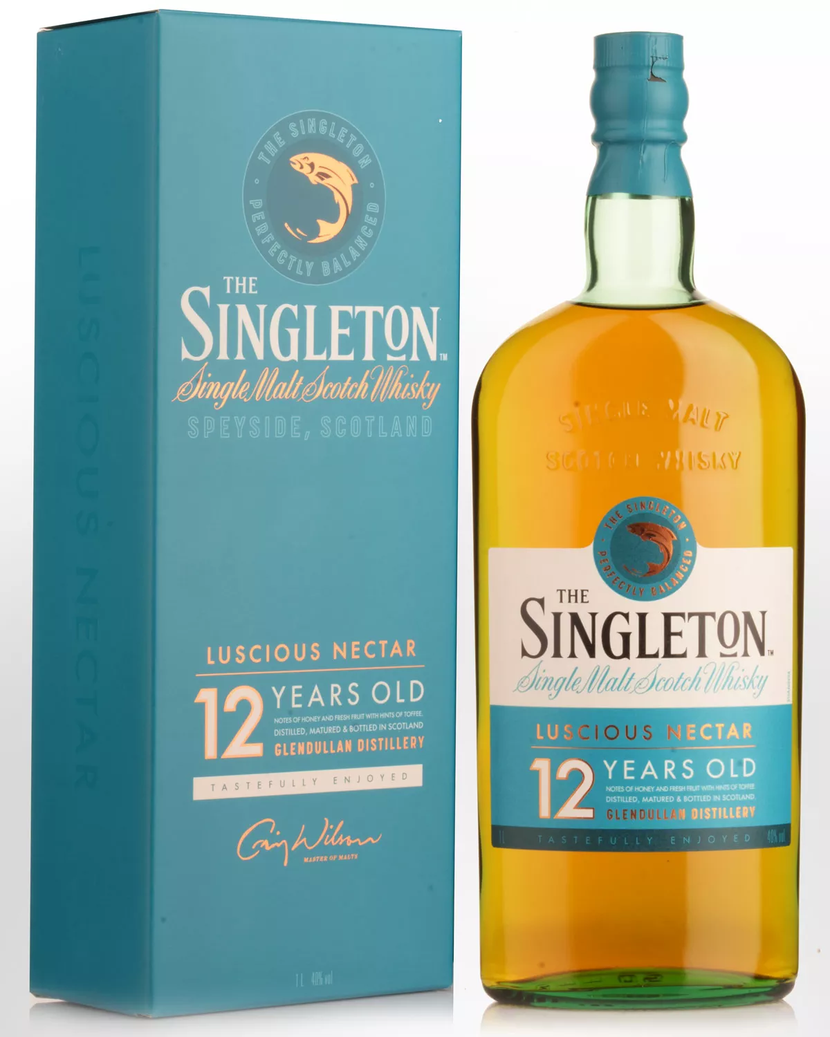 Singleton of Glendullan 12 Year Old Single Malt Scotch Whisky (1000ml)