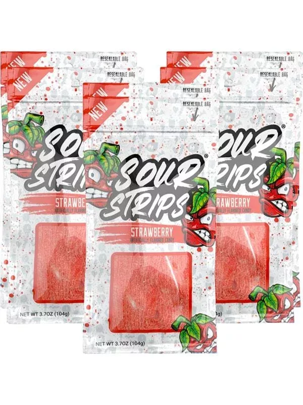 Sour Strips Strawberry