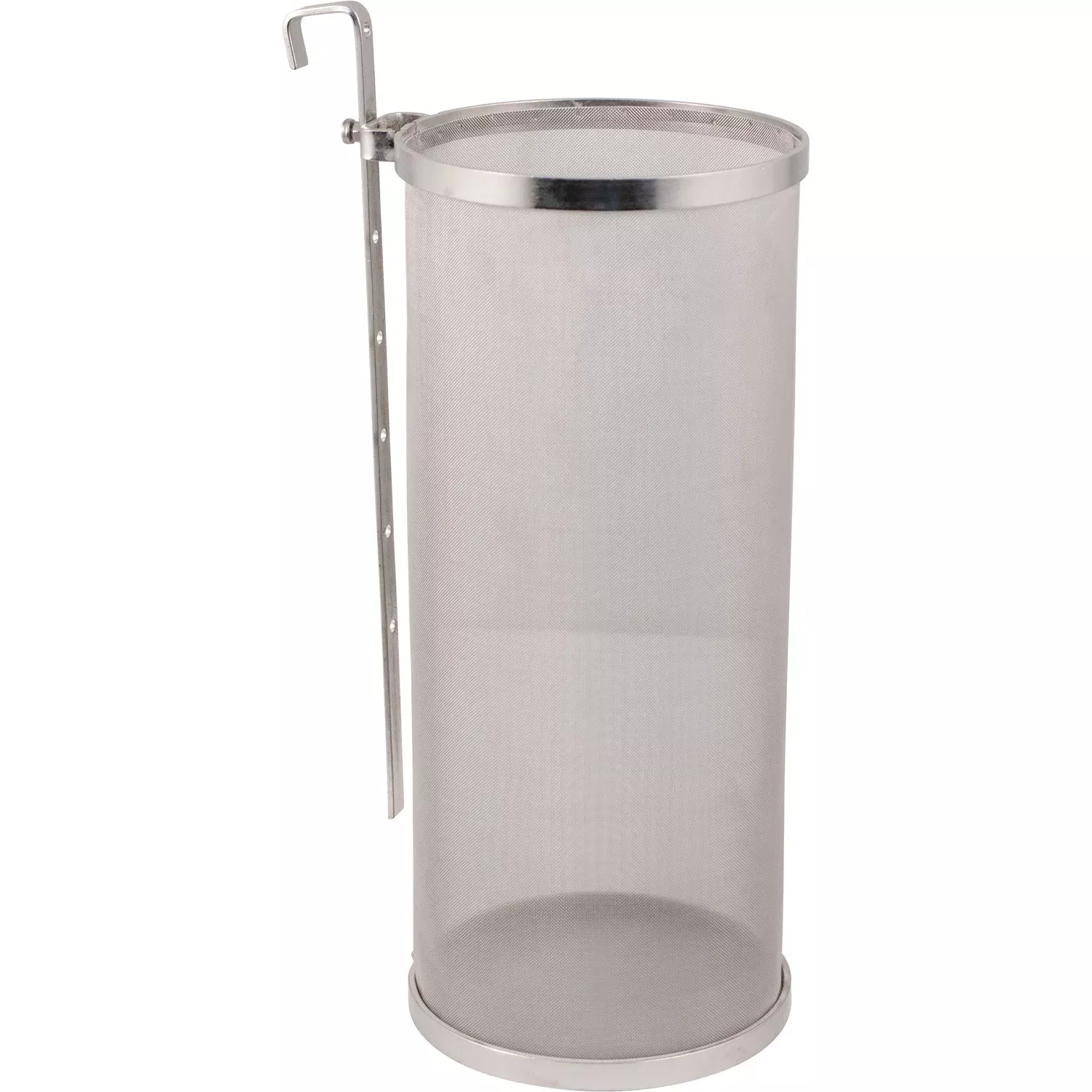 Stainless Hop Filter w / Adjustable Hook - 14 in. x 6 in.