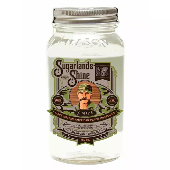 Sugarlands Shine Mark Rogers Peach Moonshine
