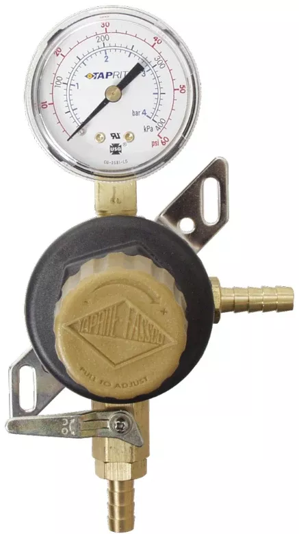 Taprite Secondary Regulator | 1 Way | Wall Bracket for Easy Mounting | 5 /16