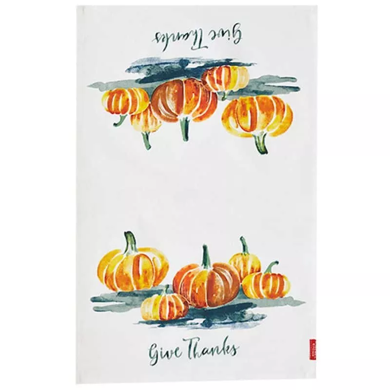 TEA TOWEL GIVE THANKS