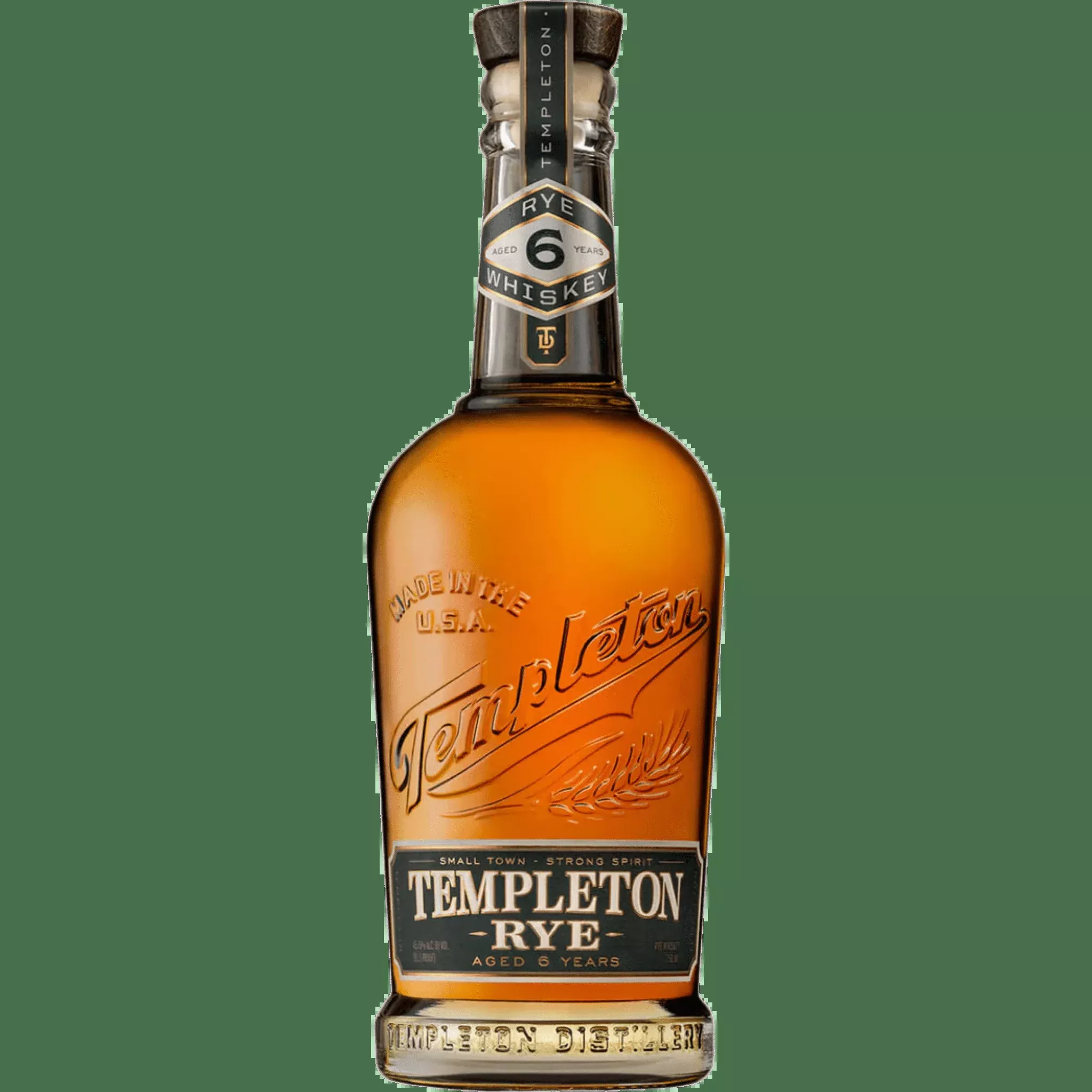 Templeton Rye Aged 6 Years Rye Whiskey750ml