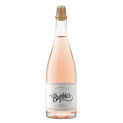A To Z Wineworks Sparkling Rose Bubbles Oregon 750ML