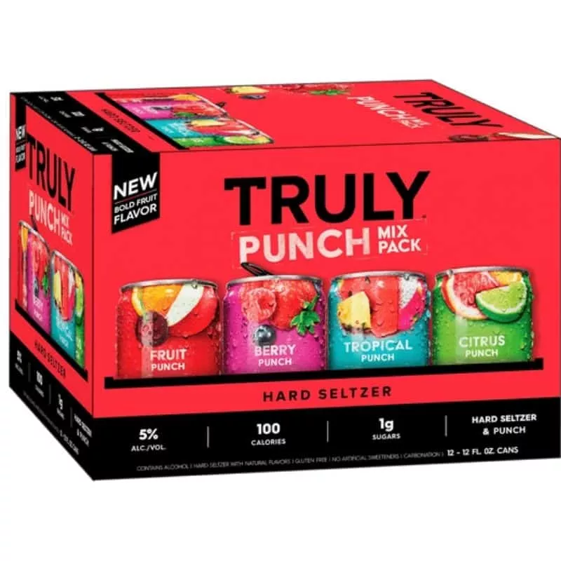 TRULY SELTZER PUNCH VAR 12PK