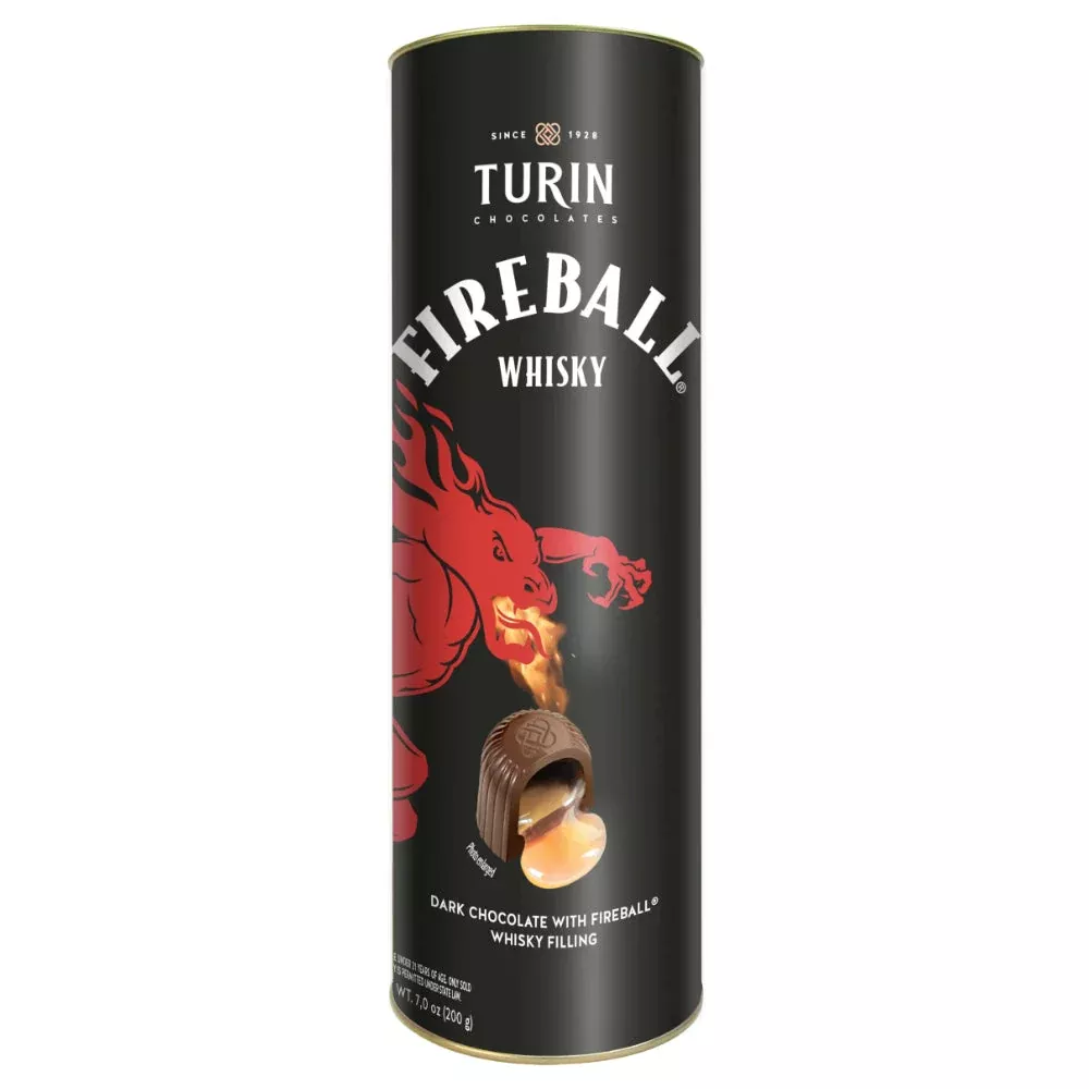 Turin Fireball Whisky Filled Chocolates