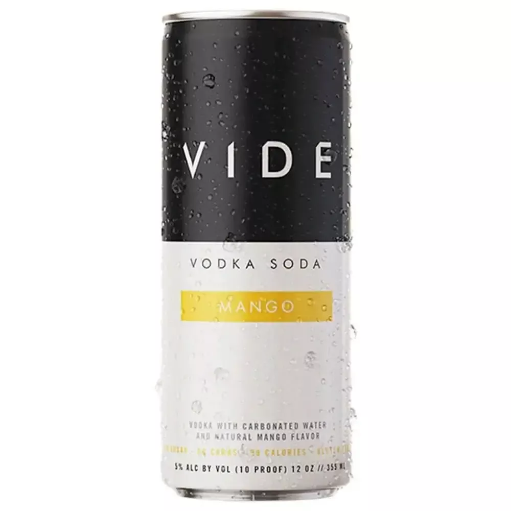 VIDE Mango Vodka Soda 4PK