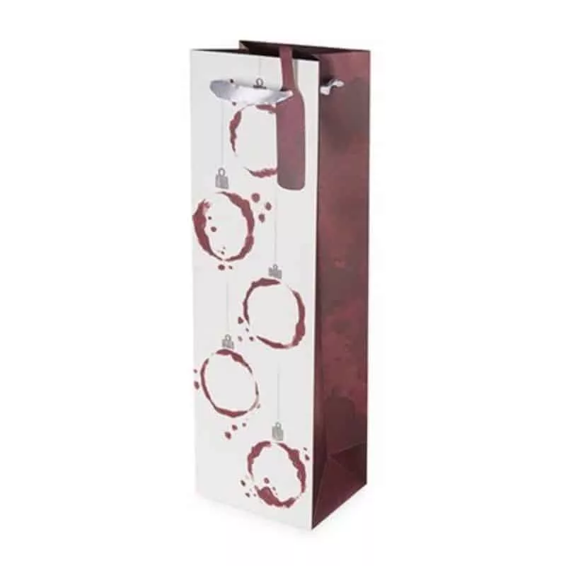 WINE STAIN ORNAMENT BAG