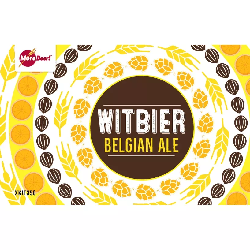 Witbier Belgian Ale | 5 Gallon Beer Recipe Kit | Mini Mash