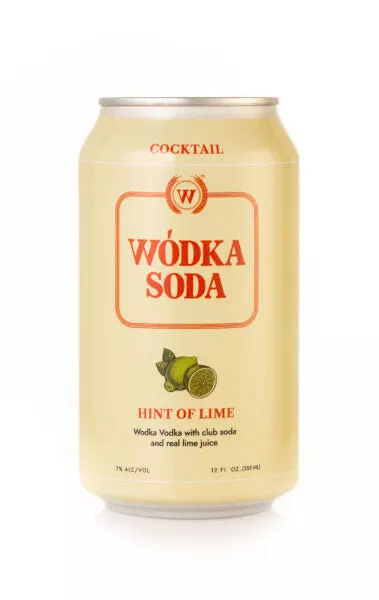 Wodka Vodka Wodka Soda, 'Hint of Lime', [355ml Cans]