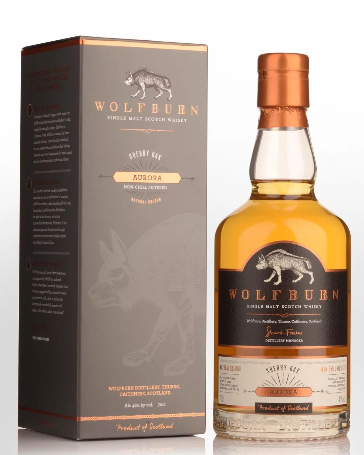 Wolfburn Aurora Single Malt Scotch Whisky (700ml)