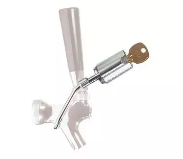 Wrap-Around Keg Beer Faucet Lock